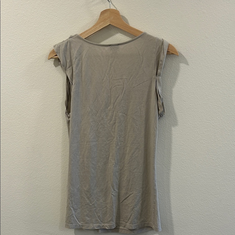 Wilfred Light Gray Pleated Blouse - Picture 3 of 3
